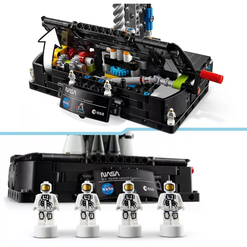 LEGO TECHNIC 42221 Cohete del sistema de lanzamiento espacial Artemis de la NASA