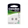 Pila de botón CAMELION AG9 (alcalina) – 2 uds. para electrónica pequeña, modelo 12050209