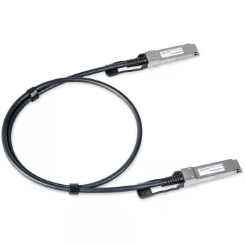 Cable de conexión directa SFP-DAC40-1m de Lancom Systems – 1 m SFP a SFP, dúplex completo, acero/negro
