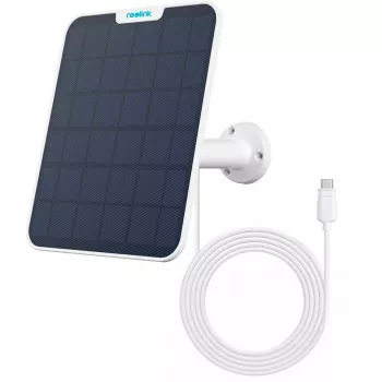 Panel solar Reolink 2 cámara a batería 6W USB Type-C IP65