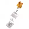 Switches mecánicos para teclado GLORIOUS Panda HE Silent, compatibles con efecto Hall, eje MX, 45g prelubricados, 36 unidades