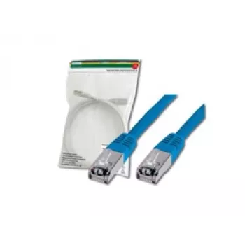 Cable de red Digitus CAT 5e SF/UTP cable de parcheo RJ45 3m azul