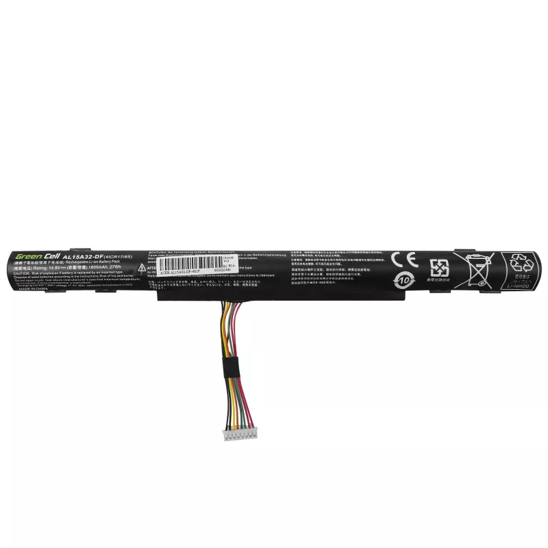 Batería Green Cell AC68 para Acer E5-573 E5-573G E5-573TG V3-574 V3-574G TravelMate P277