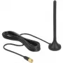 DeLOCK - Antena de telefonía móvil - interior / exterior - DECT, UMTS, GSM, LTE, ZigBee, Z-Wave, LoRa 868 MHz / 915 MHz (12419)