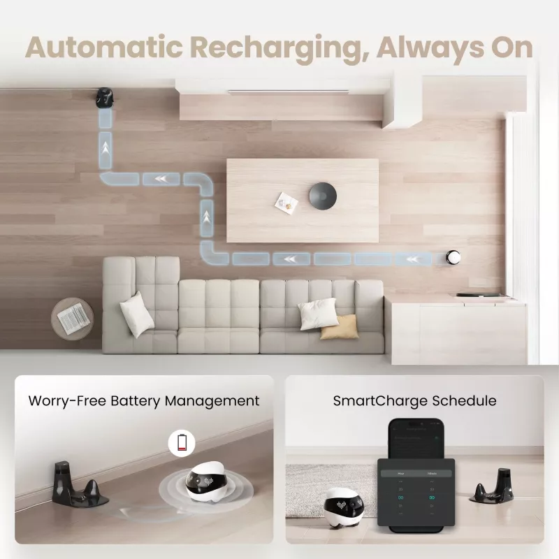Enabot EBO AIR 2 pantalla