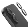 Protector de lente de cámara de vidrio templado Belkin OVA181HQBK para iPhone 16 / 16 Plus, pack de 2