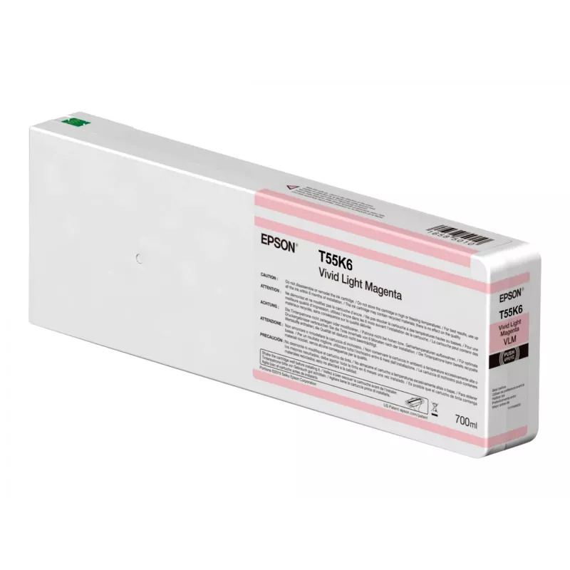 Cartucho de tinta Epson T55K60N UltraChrome HDX/HD 1 ud. original Vivid Light Magenta