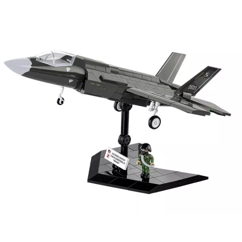Set de construcción Cobi F-35A Lightning II — 605 piezas, modelo a escala
