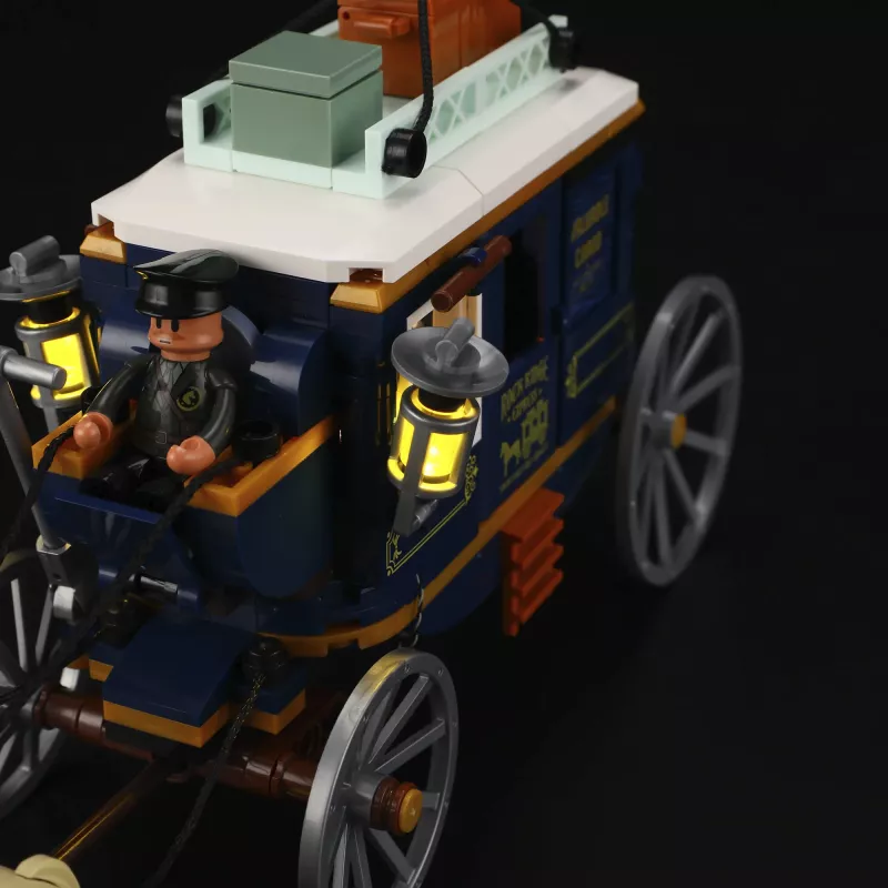 Treasure Stagecoach, juguete de construcción