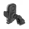 Soporte activo para coche DELOCK 66939 para teléfonos móviles — soporte con ventosa, negro/gris, compatible con carga inalámbrica