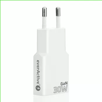 Cargador de pared USB universal everActive SC-380Q Super slim QC 3.0 – Quick Charge 3.0, diseño compacto