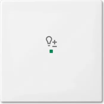 Busch-Jaeger 2CKA006220A0359 placa de cubierta para soporte y conector hembra de sensor blanco (2CKA006220A0359)