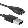 Cable de carga Akyga AK-SW-17 para smartwatches Garmin (Fenix 5/6/7, Vivoactive 3/4, Forerunner), USB, 1 m