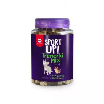 Snacks para perros MACED Sport Up! Mix 300 g — galletas de adiestramiento con sabores variados, sabor a pescado, 300 g
