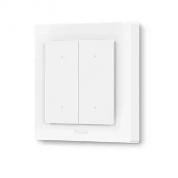 Interruptor de luz AQARA H2 EU (4 botones, 2 canales) (WS-K08D) – interruptor de pared Zigbee y Thread con 2 relés