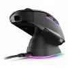 Skiller SGM50W ratón gaming óptico RGB negro