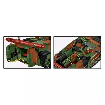 Set de bloques Cobi Armed Forces BWP-1 2630 — set modelo del vehículo de combate de infantería anfibio polaco-ucraniano