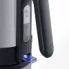 Severin WK 3409 Hervidor de agua 1,7 L Negro - Acero inoxidable 2200 W (WK 3409)