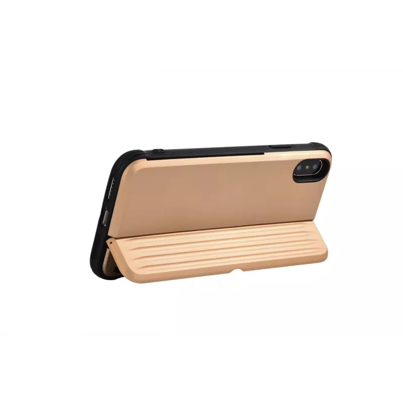 Funda protectora Devia H-Card Series para iPhone XS Max 6.5, oro