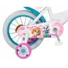 Bicicleta infantil de ciudad Toimsa PAW PATROL 14 inch acero, ruedas inflables de 14 inch, frenos de llanta delantero/trasero, cesta, asiento para muñecos, ruedines
