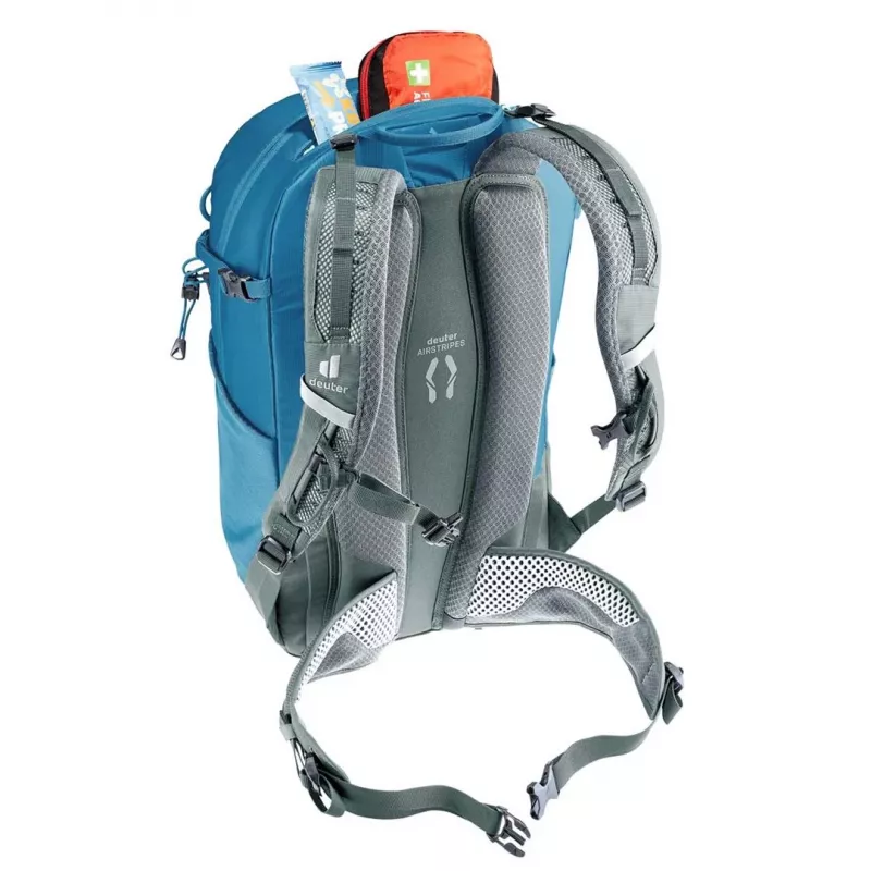 Mochila DEUTER Trail 25 mochila de excursión de día, 25 L, poliéster, funda de lluvia, cinturón lumbar