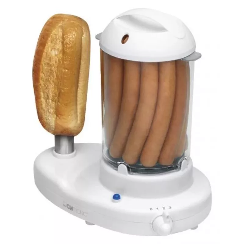 Vaporera de perritos calientes Clatronic HDM 3420 EK 350 W blanca