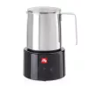 Calientaleches y espumador de leche Illy 23760 negro acero inoxidable 250ml