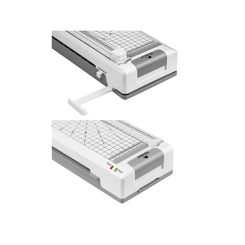 Plastificadora Tracer A4 TRL-7 todo en uno frío/caliente, blanco