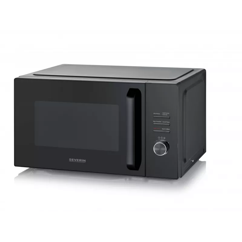 Microondas combinado SEVERIN MW 7798, de sobremesa, 29 l, 900 W, negro, plato giratorio de 315 mm