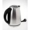Hervidor eléctrico Adler AD1223 — 1,7 l, 2000 W, acero inoxidable con detalles negros