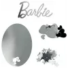 Pegatina de pared espejo Paladone PP13751BR diseño Barbie – pegatina decorativa autoadhesiva de lámina de espejo