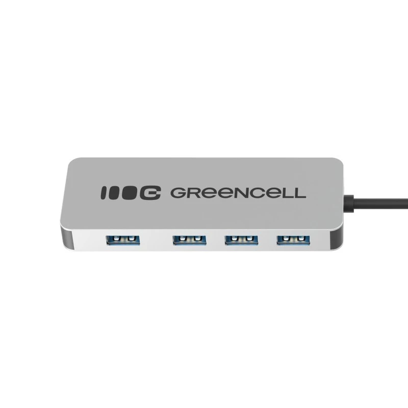 Hub USB Green Cell HUB-GC-A4A — hub USB-A 3.0 de 4 puertos