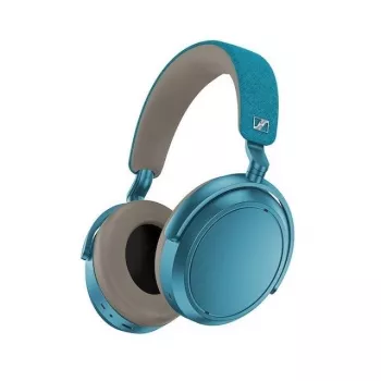 Auriculares Sennheiser Momentum 4 Wireless — Over-Ear Bluetooth 5.2, 60 h de batería, cancelación activa de ruido, 3,5 mm, azul