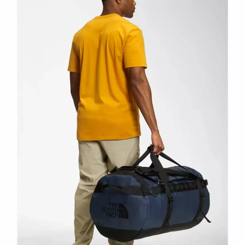 Bolsa de viaje The North Face Base Camp Duffel L 95 L poliéster negro, navy