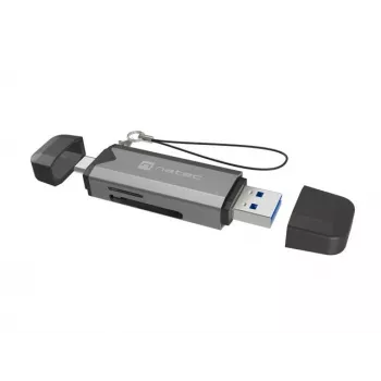 Lector de tarjetas SCARAB 3 USB A/C SD/MICRO USB 3.