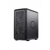 PC torre Midi Cooler Master MasterFrame 500 Mesh — negra con lateral transparente, compatible con ATX/EATX, 2x200 mm frontal, 1x120 mm trasero