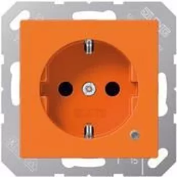 Jung Base SCHUKO 16 A 250V con protección contra contactos A 1520 BF KO (A1520BFKOO)
