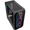 Caja de PC Sharkoon AK5G RGB Midi Tower Negra