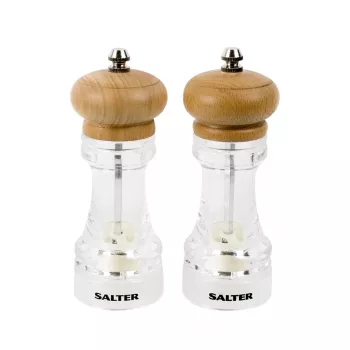 Set de molinillos de sal y pimienta Salter 7607 WDXR