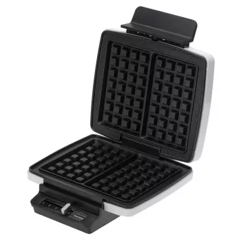 Gofrera Adler AD 3085 — 1200 W, 2 gofres rectangulares 9×13 cm, temperatura ajustable, placas antiadherentes