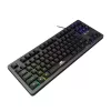 Teclado con cable Baracuda Krill negro KRILL-B — diseño compacto, distribución US