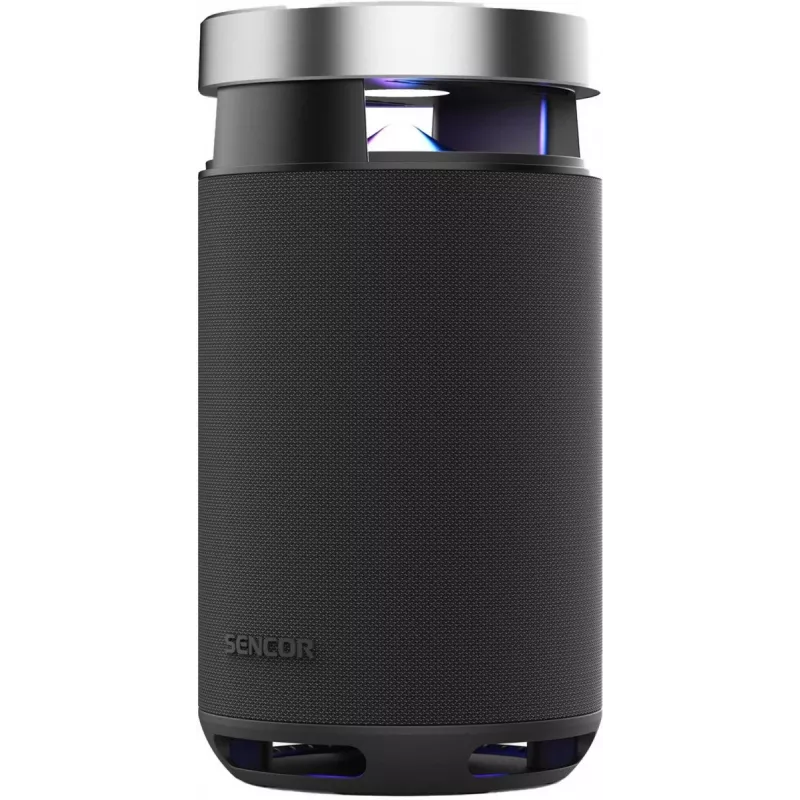 Altavoz Bluetooth portátil SENCOR Resonex Lounge 130W, IPX7 sumergible, TWS, iluminación LED