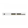 Cisco Catalyst 1200-24P-4X Smart Switch, 24 puertos GE, PoE, 4x10GE SFP+, Limited Lifetime Protection (C1200-24P-4X)