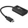 Wentronic goobay - Adaptador Display - USB-C (M) a HD-15 (VGA) (H) - 20 cm - Compatibilidad 1080p - Negro (38531)