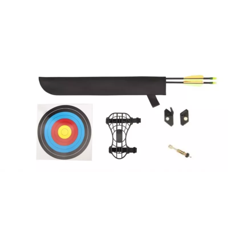 Poe Lang EK Chameleon CO-017B arco compuesto, 10-15 lbs, negro
