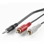 VALUE Secomp VALUE - Cable de audio - Conector macho mini jack estéreo a RCA macho