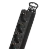 Regleta MACLEAN MCE195G 6 tomas, cable 5 m, negra