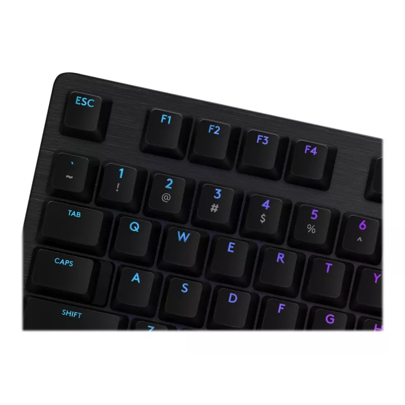 Logitech Gaming G512 - Teclado - Retroiluminación - USB - QWERTY - Español - Interruptores: GX Brown Tactile - Carbón