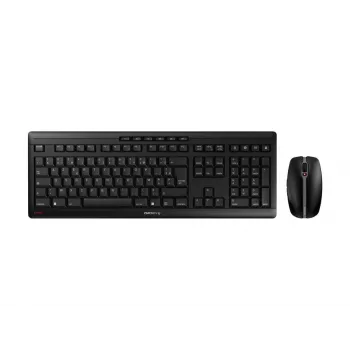 CHERRY Stream Desktop Teclado Ratón incluido Oficina RF Wireless AZERTY Francés Negro