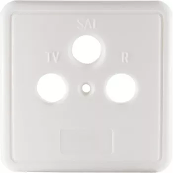 Placa de pared ShiverPeaks BS83913W blanco